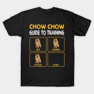Chow Chow Guide To Training Dog Obedience T-Shirt